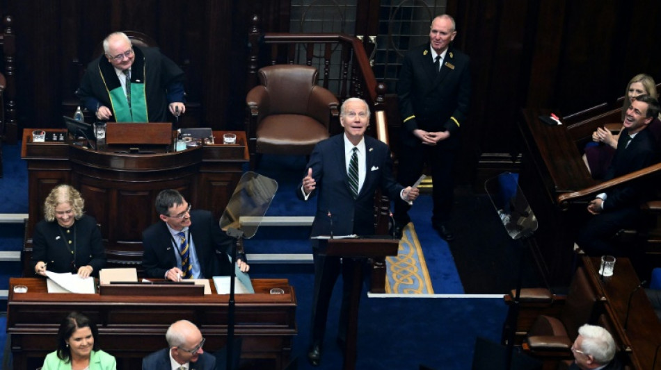 Biden wraps up Ireland trip at Catholic shrine