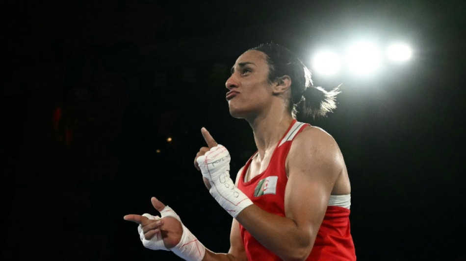 "Este oro tiene sabor especial por los ataques que recib&iacute;", afirma boxeadora argelina