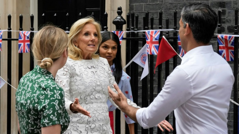 Jill Biden bei Coronation Lunch zu Ehren von Charles' Kr&ouml;nung