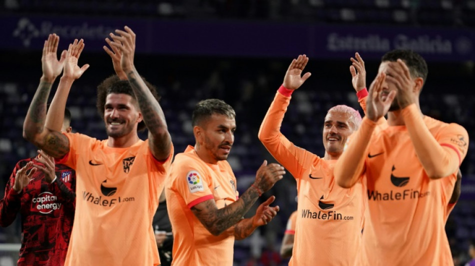 Atl&eacute;tico de Madrid vence Valladolid (5-2) e se consolida em terceiro no Espanhol