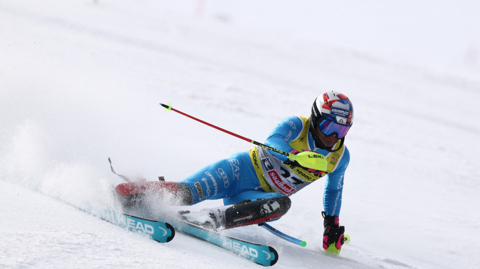 Cdm: slalom Levi, Kastlunger unico azzurro nella seconda manche