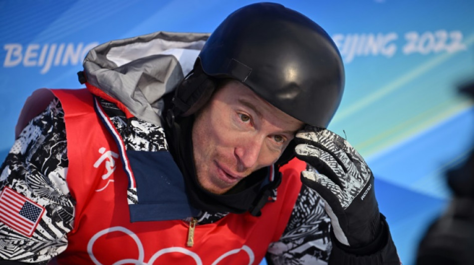 Snowboard great White survives Beijing qualifying scare