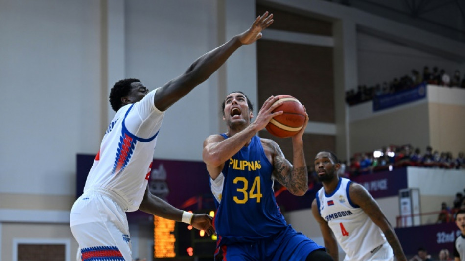 Philippines down Cambodia in grudge final to reclaim basketball gold