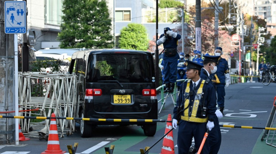 Man arrested after car crashes near Israeli embassy in Tokyo