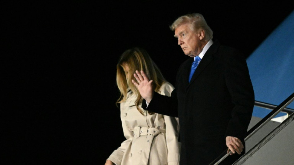 Trump in Rome for pope funeral in first foreign trip of new term