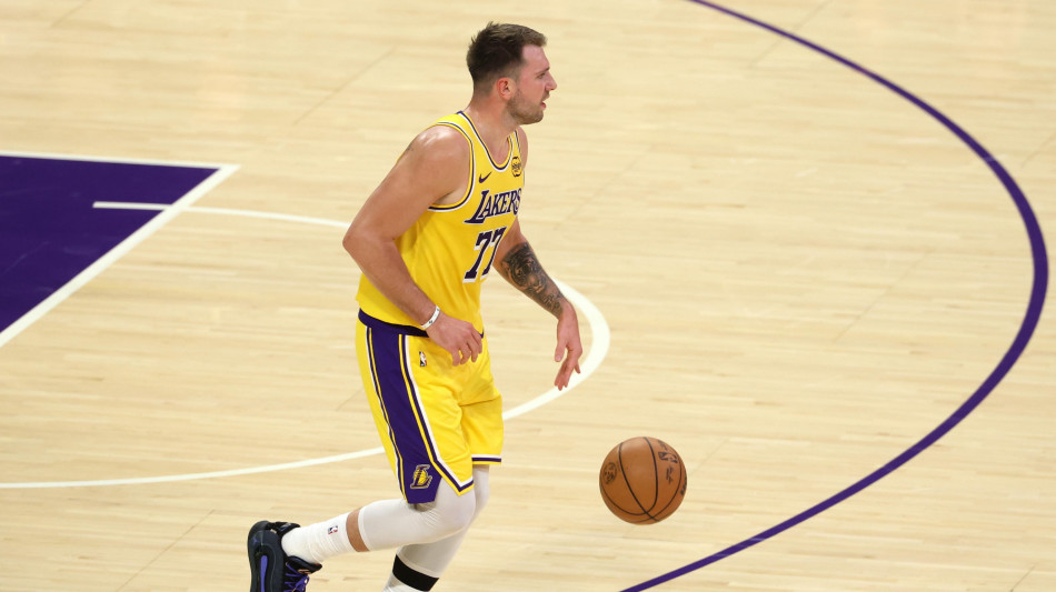 Nba: Lakers sotto il segno di Doncic, Thunder inarrestabili