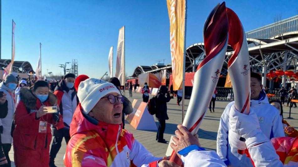 Fackellauf für Olympische Winterspiele in Peking gestartet