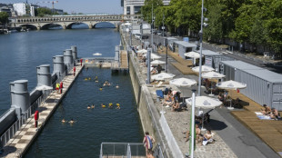 Chaleur &agrave; Paris: se baigner dans la Seine, "quelle aubaine !"