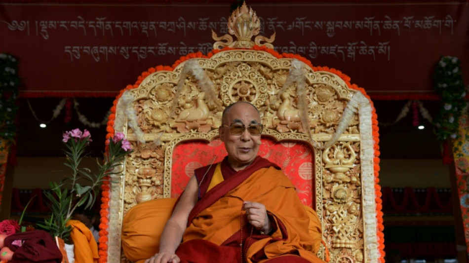 Dalai Lama prays at landmark 90th birthday launch