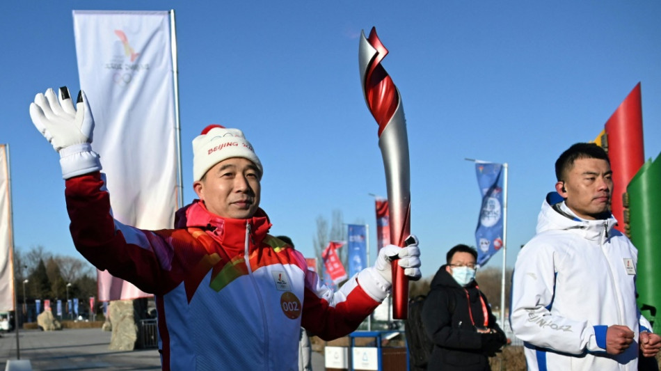 Olympischer Fackellauf in Peking gestartet