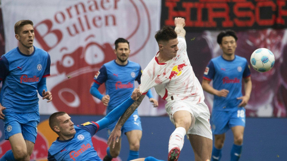 RB Leipzig patzt gegen Holstein Kiel