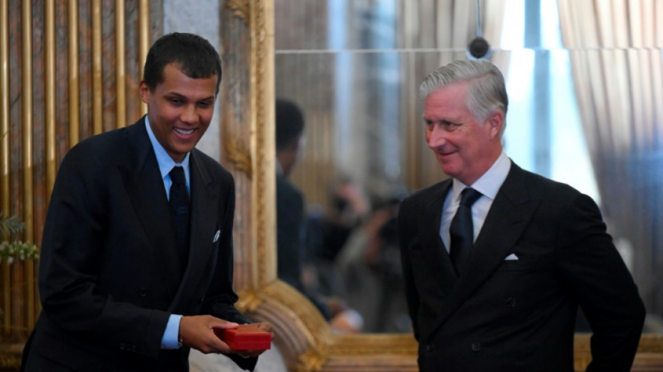 El m&uacute;sico Stromae es condecorado en B&eacute;lgica
