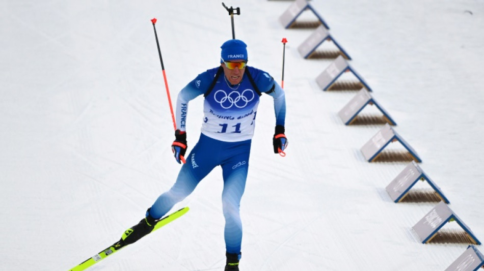 JO-2022: Quentin Fillon Maillet champion olympique de biathlon, premier titre pour la France