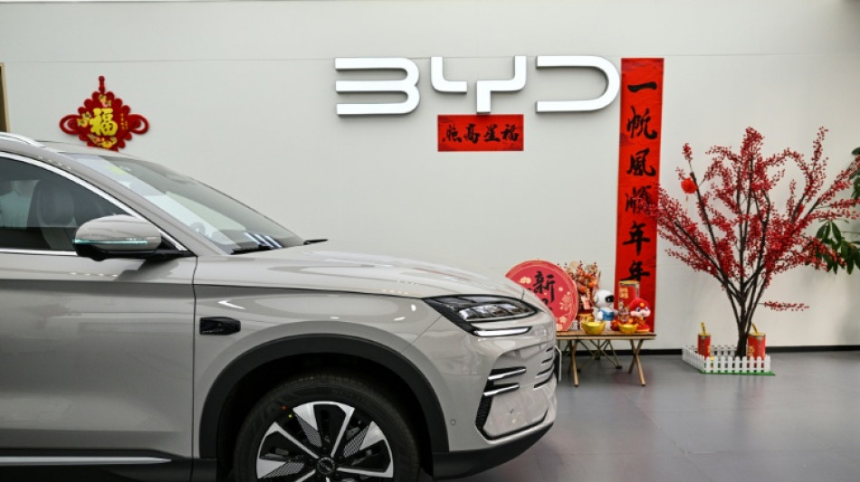 Ações do grupo chinês BYD disparam após anúncio de sistema de recarga ultrarrápida