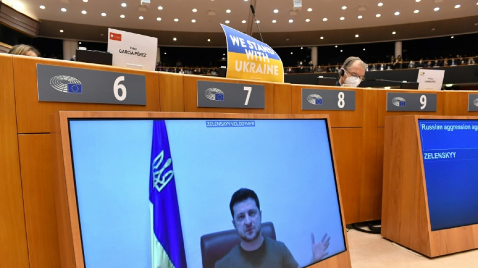 Zelenski hace dram&aacute;tico pedido de apoyo a Europa, que ve su destino "en juego"