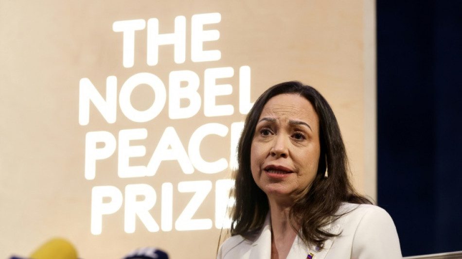 Mar&iacute;a Corina Machado j&aacute; saiu de Oslo, anuncia fonte pr&oacute;xima