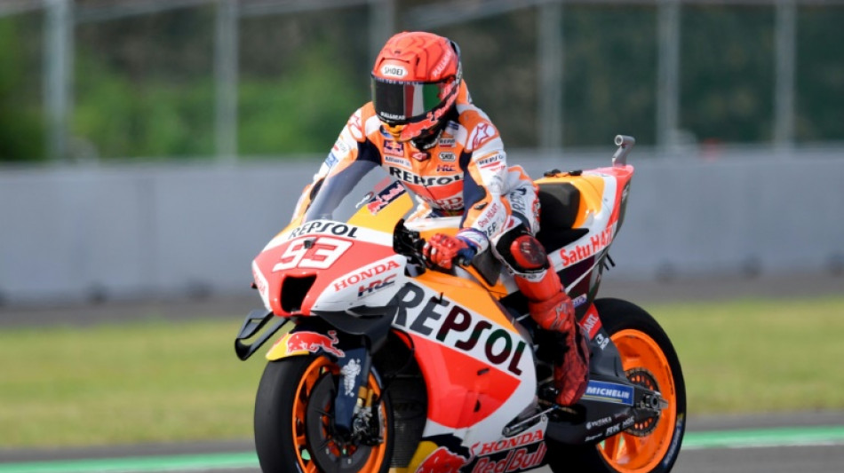 M&aacute;rquez queda fuera del GP de Indonesia tras una fuerte ca&iacute;da en el calentamiento