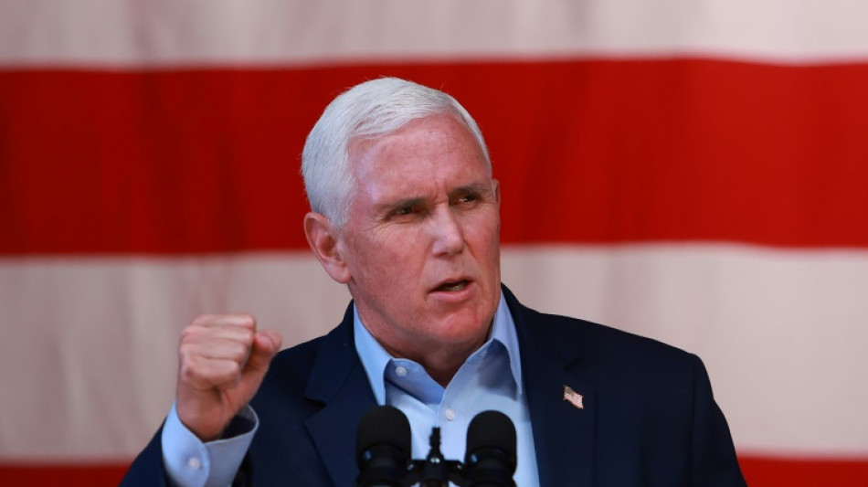 Ex-vice-presidente Mike Pence apresenta pr&eacute;-candidatura &agrave; Casa Branca