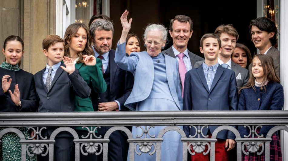 Margrethe II. zeigt sich nach R&uuml;cken-OP zum 83. Geburtstag ihrem Volk