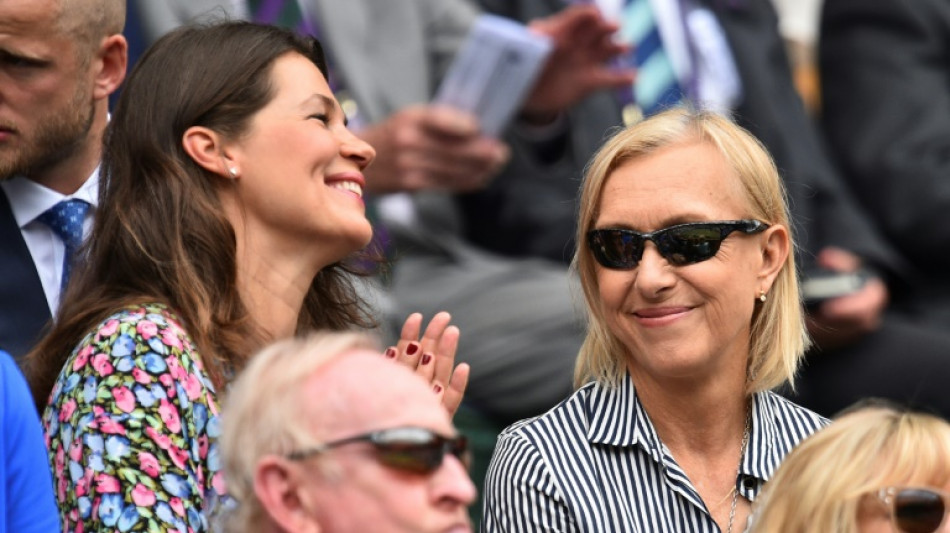 Martina Navratilova anuncia que padece un c&aacute;ncer de seno y de garganta