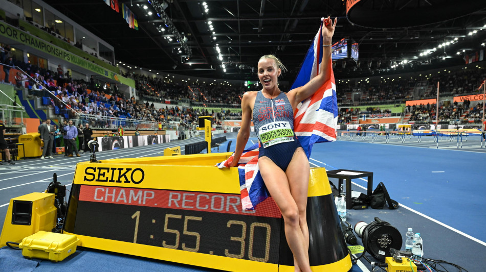 Atletica: un'altra stella al Golden Gala di Roma, Keely Hodgkinson corre nei 400 metri