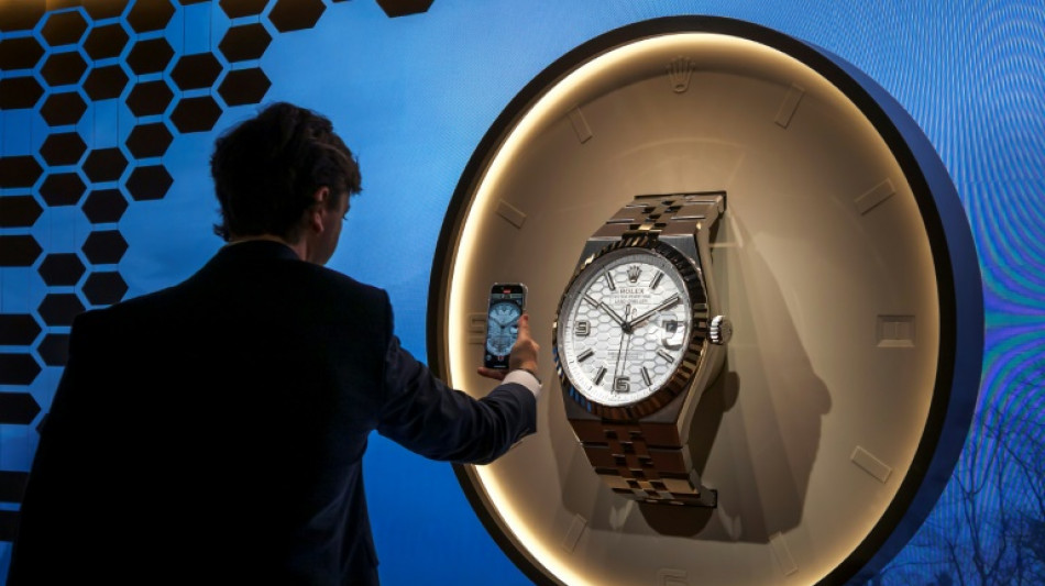 Swiss watch exports to US soared ahead of Trump tariffs