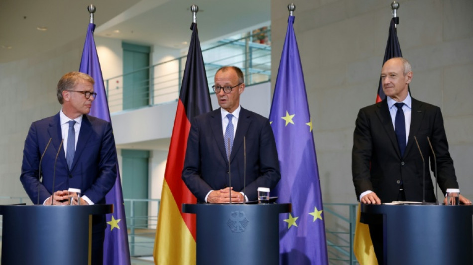 Merz begr&uuml;&szlig;t Investitionsinitiative von Unternehmen als "sehr kraftvolles Signal"