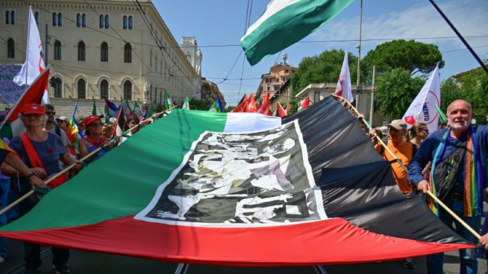 Gran manifestaci&oacute;n en Italia contra la guerra en Gaza