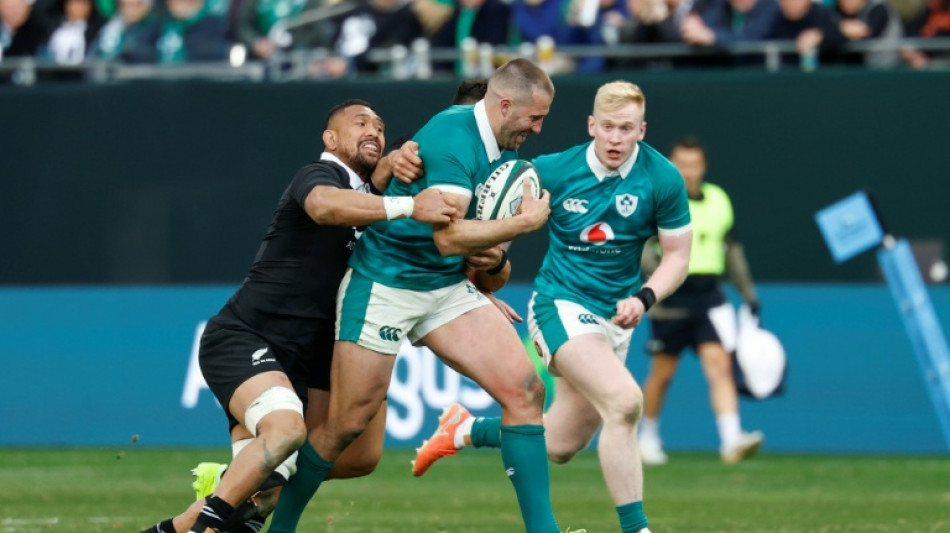 Rugby: la Nouvelle-Zélande prend sa revanche contre l'Irlande à Chicago