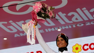 Tour d'Italie: le Mexique fier d'Isaac del Toro, m&ecirc;me s'il a craqu&eacute; pr&egrave;s du but