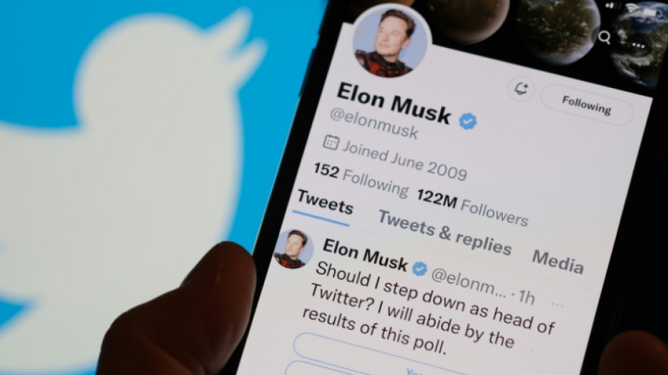 Twitter-Nutzer stimmen für Ablösung von Musk als Unternehmenschef 