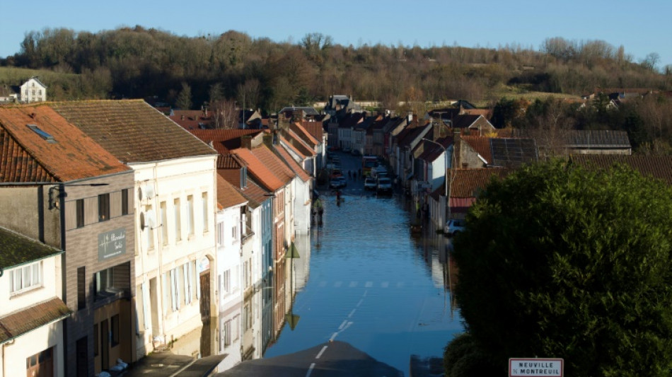 Pas-de-Calais: la décrue contrariée par de nouvelles précipitations