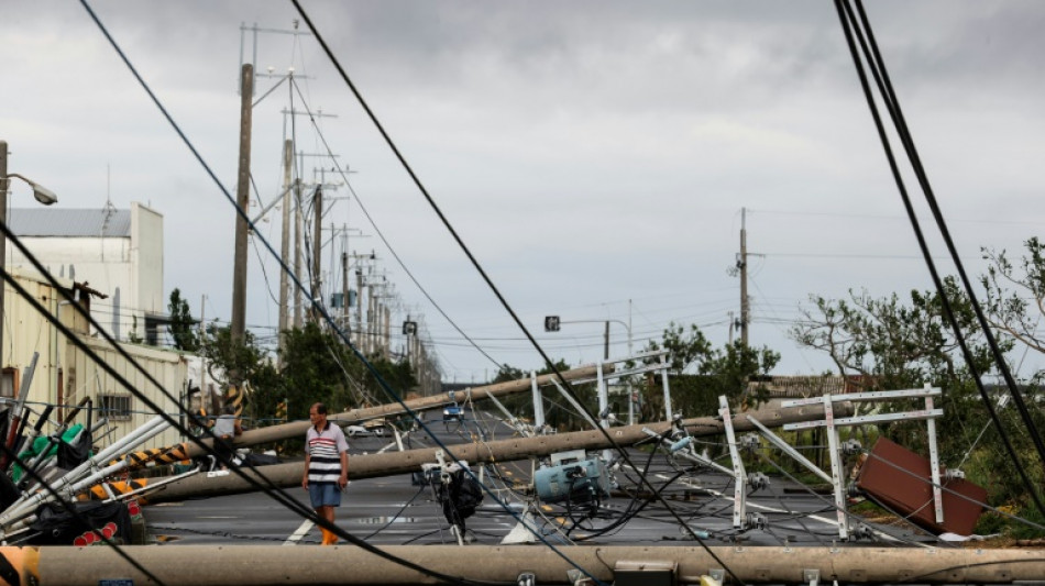 Typhoon Danas kills two, injures hundreds in Taiwan