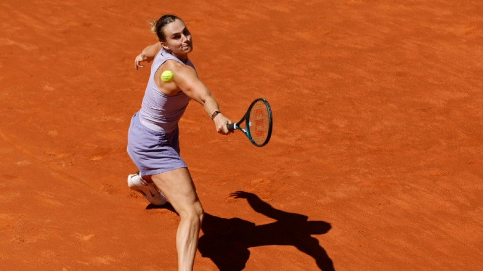 WTA 1000 de Madrid: Sabalenka et Zverev passent en deux sets, Medvedev qualifi&eacute; sans jouer