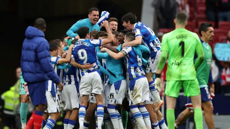 Real Sociedad vence Atl&eacute;tico de Madrid e se garante na Champions; Espanyol &eacute; rebaixado