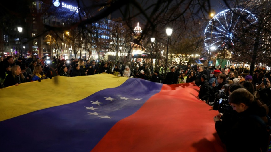 L'opposante vénézuélienne Machado réapparaît à Oslo au lendemain de son Nobel de la paix