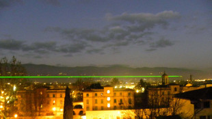 Letto con un laser a infrarossi un testo lontano 1,5 chilometri