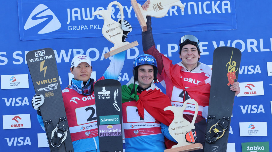 Snowboard: super Bormolini a Krynica, vittoria e primato in coppa