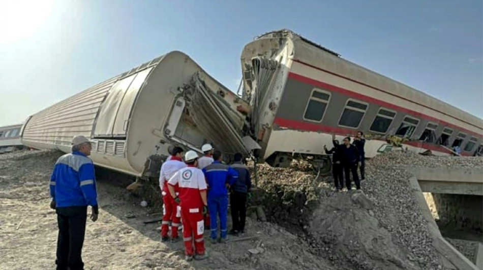 Iran: au moins 17 morts dans le d&eacute;raillement d'un train