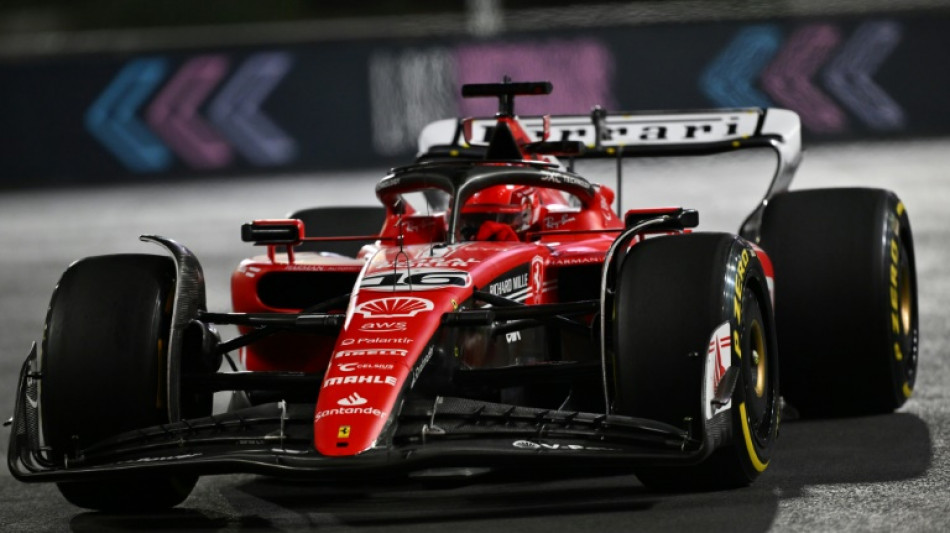 Leclerc takes pole position for Las Vegas Grand Prix