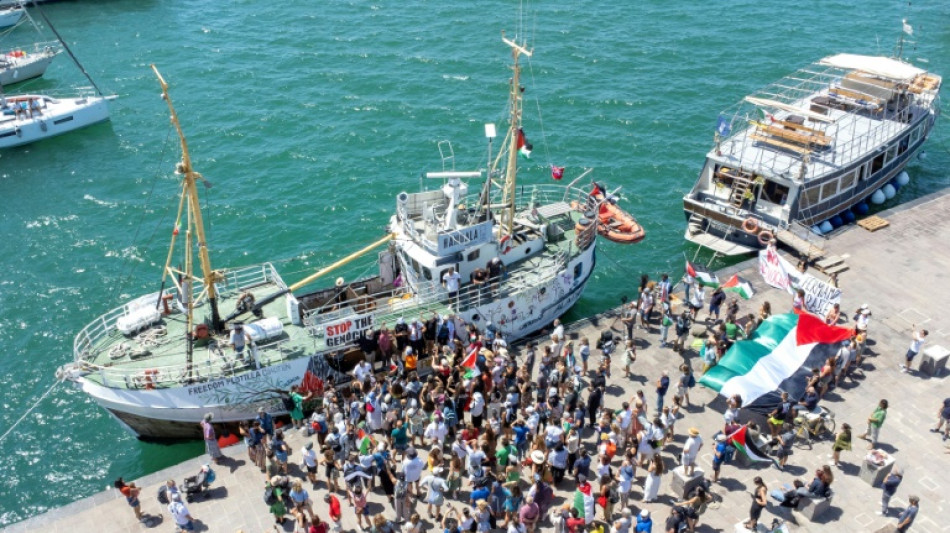 Activist boat Handala seized off Gaza brought to Israel