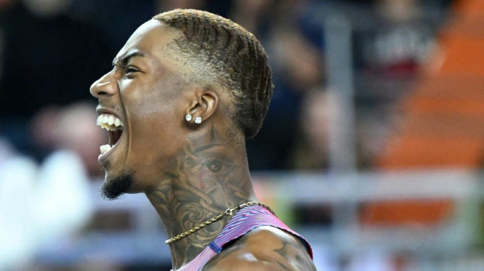 US newcomer Anthony crowned world indoor sprint king