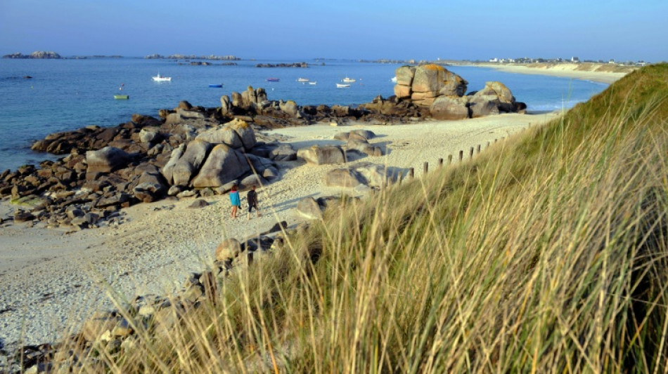 Bretagne: une association alerte sur la pollution des plages en hiver