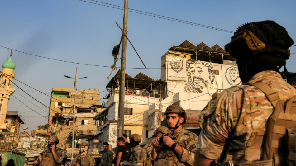 Libanon beginnt mit Entwaffnung palästinensischer Flüchtlingslager