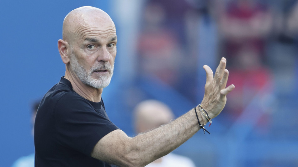 Europa League: Pioli 'fiducia nel Milan, la Roma si pu&ograve; battere'