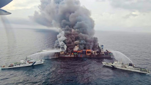 Indian coastguard battles blaze on container ship