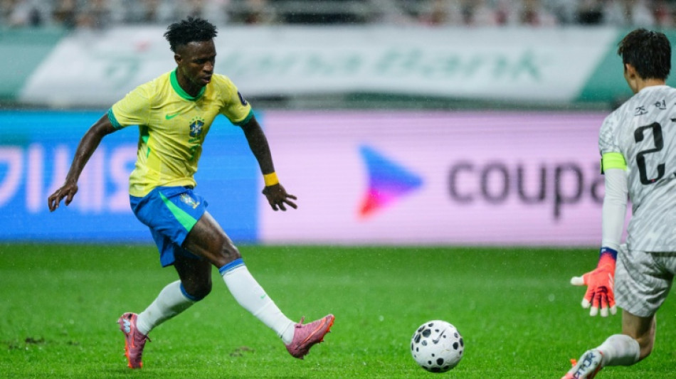 Foot: le Br&eacute;sil &eacute;crase la Cor&eacute;e du Sud, avec un doubl&eacute; de la p&eacute;pite Estevao