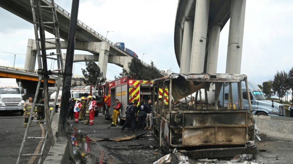 L'explosion d'un camion-citerne &agrave; Mexico fait 57 bless&eacute;s, dont 19 graves