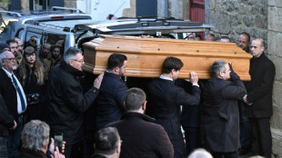 D&eacute;but des obs&egrave;ques de Jean-Marie Le Pen dans sa ville natale de la Trinit&eacute;-sur-Mer