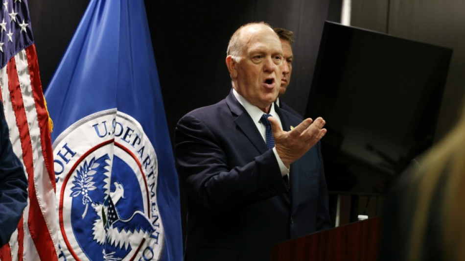 US border chief says not 'surrendering' immigration mission